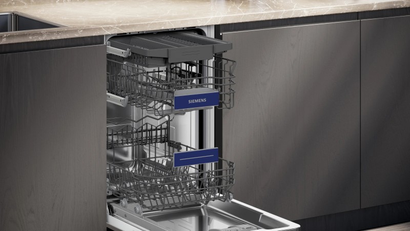 Vaatwasser volledig integreerbaar 45cm Siemens SR63EX25ME detail 3