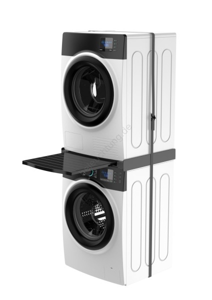 Lave-ligne et sèche-ligne accessoires Loeters Tussenkader/Zwart Universeel detail 1