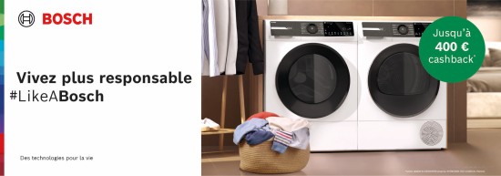 Reduction extra - cashback - du fabricant bosch - apres achat chez loeters