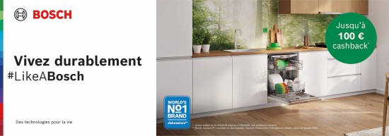 Reduction extra - cashback - du fabricant bosch - apres achat chez loeters