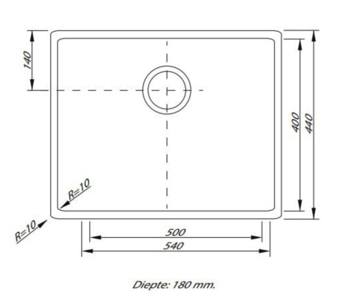Evier 1 bassin Lorreine 74SP detail 1