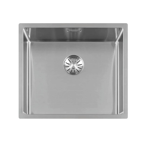 Enkele spoelbak Lorreine 55SP vooraanzicht