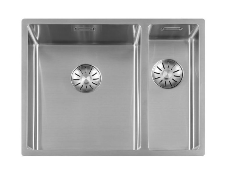 Dubbele spoelbak Lorreine 3434SP vooraanzicht