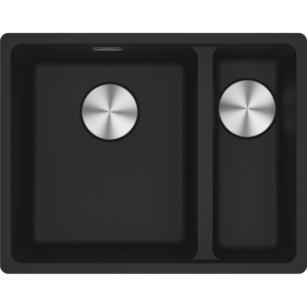 Dubbele spoelbak Franke MRG160MBL1/ACTIE vooraanzicht