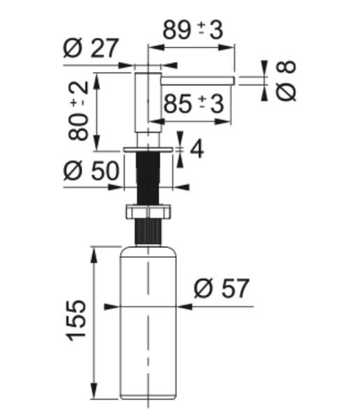 Spoelbak toebehoren Franke 302163 detail 3