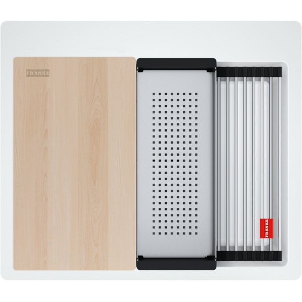 Enkele spoelbak Franke KNG610530KR1 detail 1