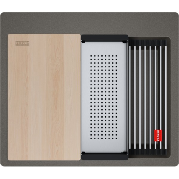 Enkele spoelbak Franke KNG610530LG1 detail 1