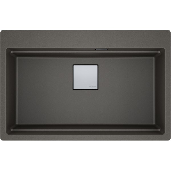 Enkele spoelbak Franke KNG610730LG1 vooraanzicht