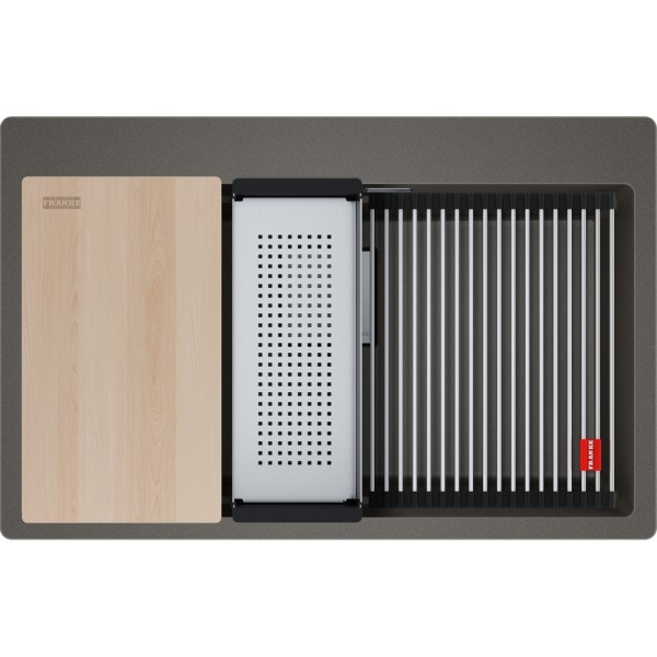 Evier 1 bassin Franke KNG610730LG1 detail 1
