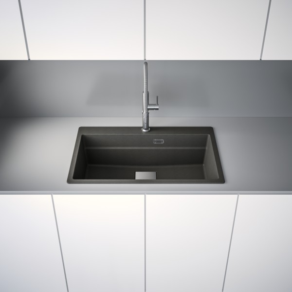 Evier 1 bassin Franke KNG610730LG1 detail 4