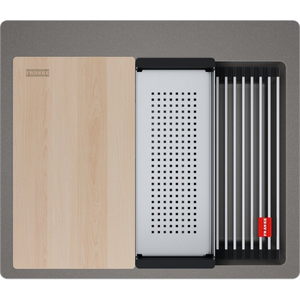 Evier 1 bassin Franke KNG610530SG1 detail 1