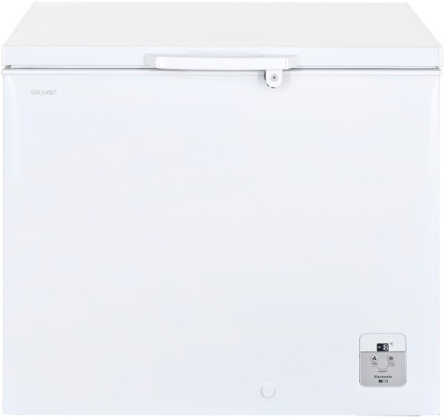Congélateurs coffre Exquisit GT220-HE-010A vooraanzicht