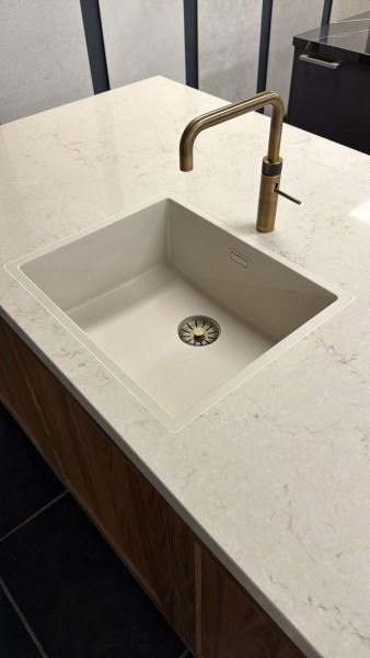 Eéngreepskraan Lorreine MEDWAY-PATINA vooraanzicht