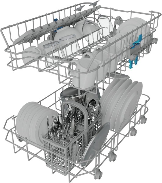 Vaatwasser volledig integreerbaar 45cm Indesit / by Whirlpool DI9E-2B10/ by detail 3