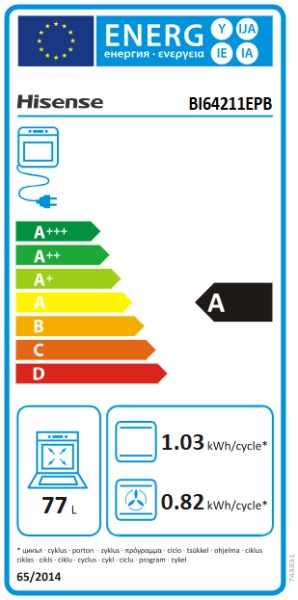 Four air pulsé/multifonction Haier BI64211EPB detail 4