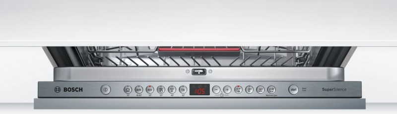 Vaatwasser volledig integreerbaar 60cm Bosch SMV46KX55E detail 1