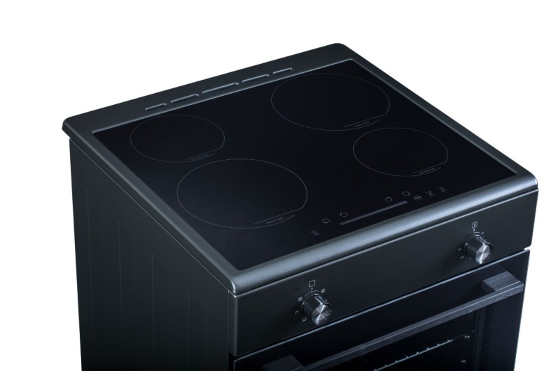 Cuisinière induction Everglades EVCK6210/zwart detail 3