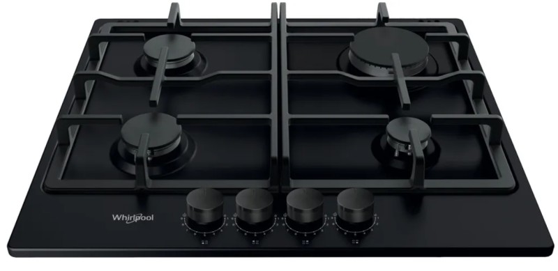Kookplaat  gas Whirlpool TGML660NB detail 1