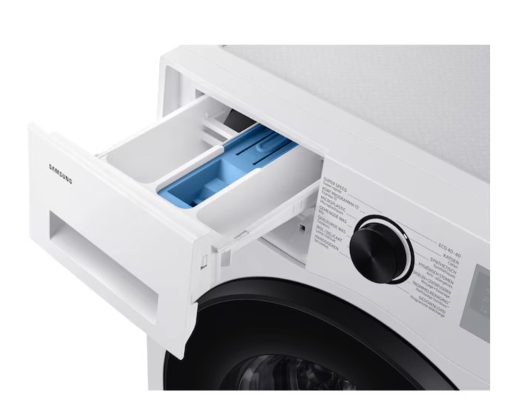 Machine à laver Samsung WW1UFG5U34AH/zwarte deur detail 3