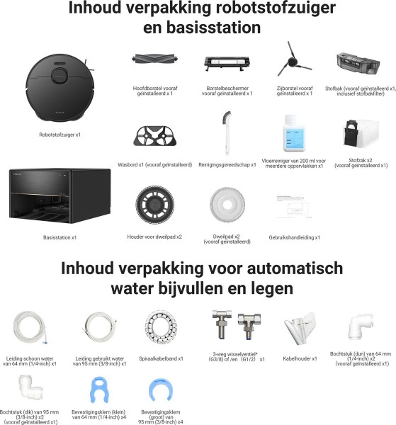 Aspirateurs Robotiques Dreame X40 Master detail 5