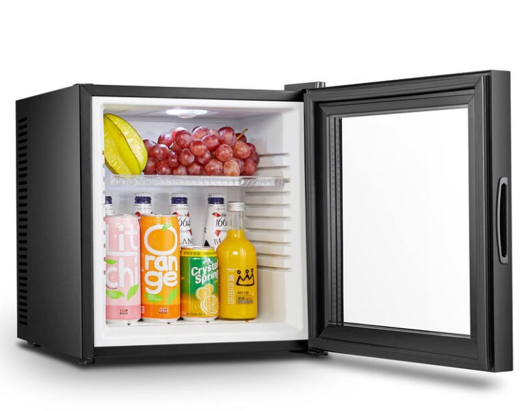 Refroidisseur à boisons/ porte vitrée ou pleine Frigelux Minibar28 detail 1