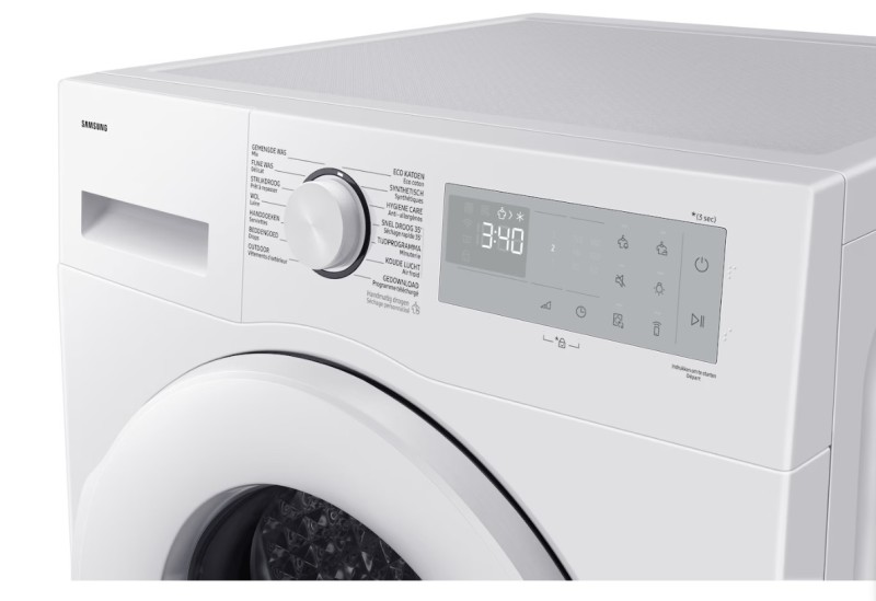 Droogkast Samsung DV9UDG52A0ATH / Wit detail 2