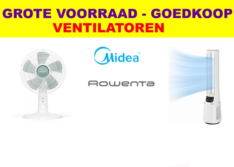 Ventilatoren: goedkoop