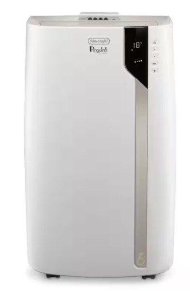 Airconditioning Delonghi PACEX93 EXTREME / met afvoerbuis vooraanzicht
