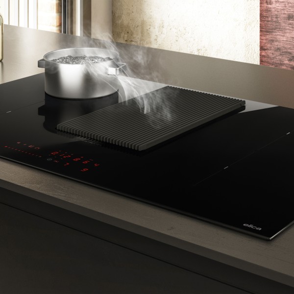 Taque de cuisson avec hotte intégrée Elica PRF0182322 detail 1