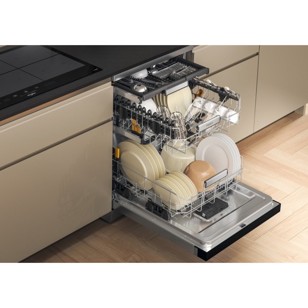 Lave-vaisselle pose libre Whirlpool W7FHS51X/INOX detail 2