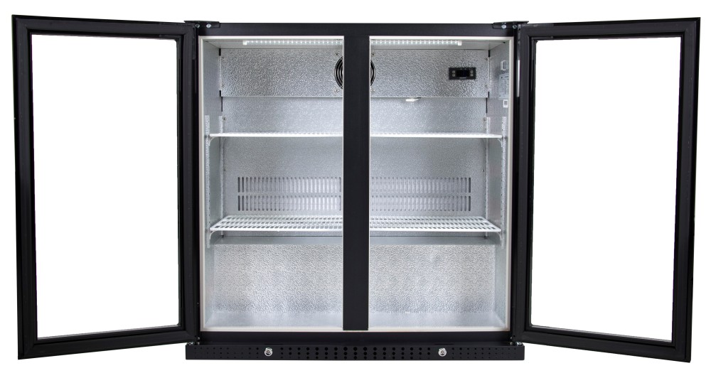 HUSKY Flessenkoeler/ glazen of volle deur  C 2-865 -BK-NL