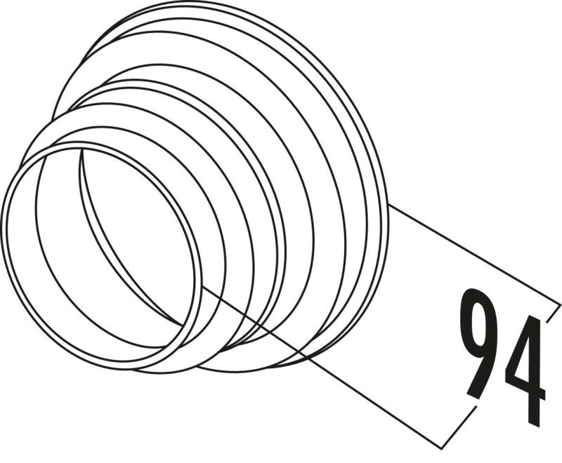 Naber Dampkap toebehoren 4021038