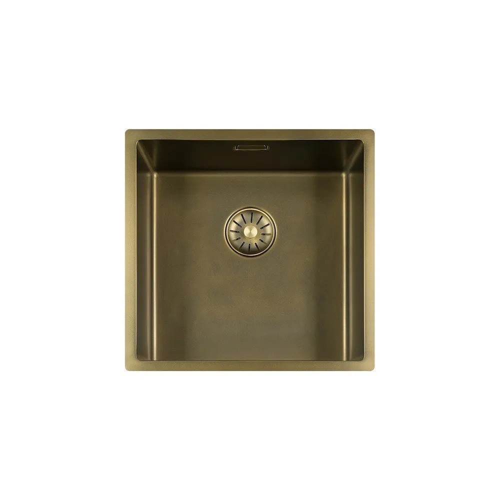 Lorreine Enkele spoelbak 40 SP-PATINA-BG - Vooraanzicht