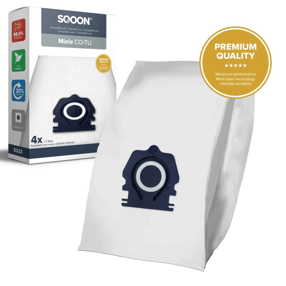 SQOON Stofzuigerzakken 52058 - 4