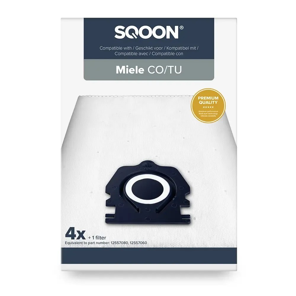 SQOON Stofzuigerzakken 52058 - 4