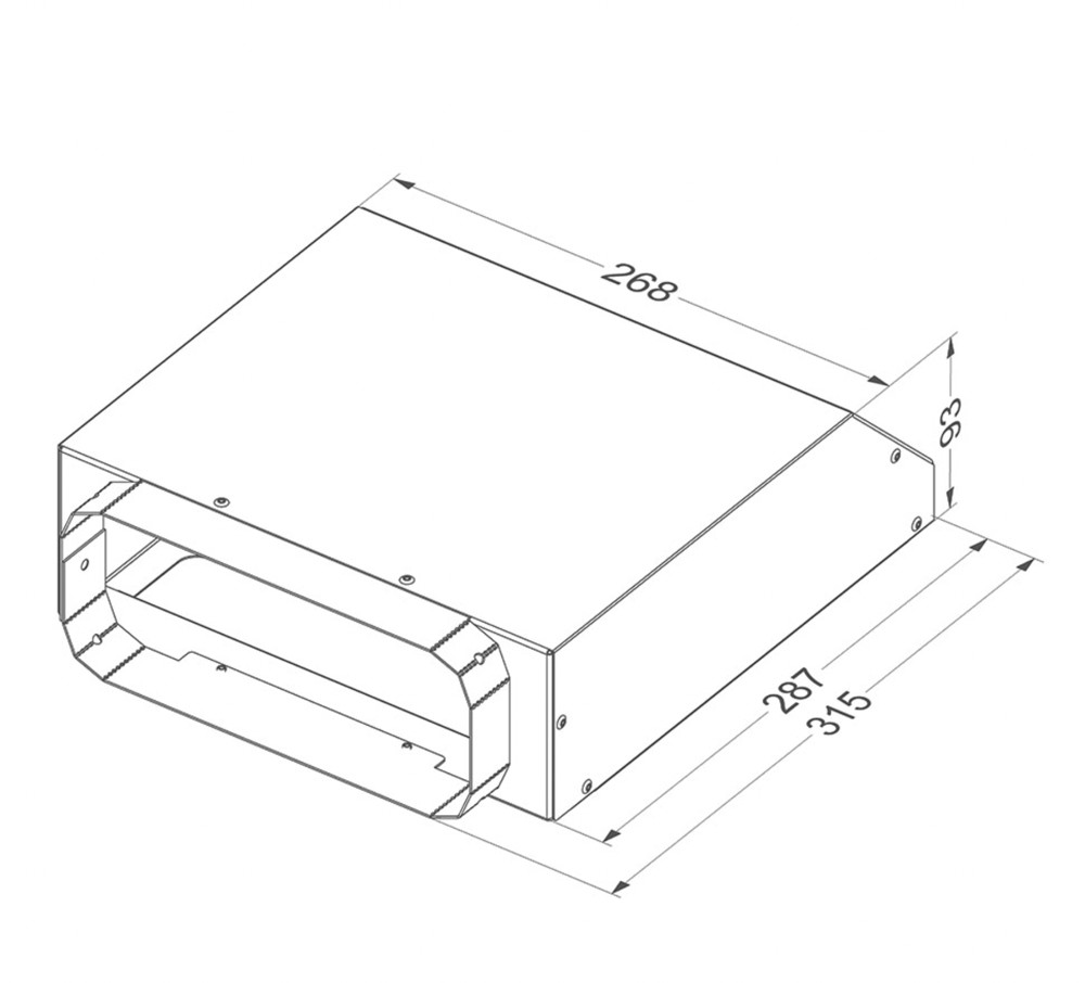 Novy Dampkap toebehoren 830053