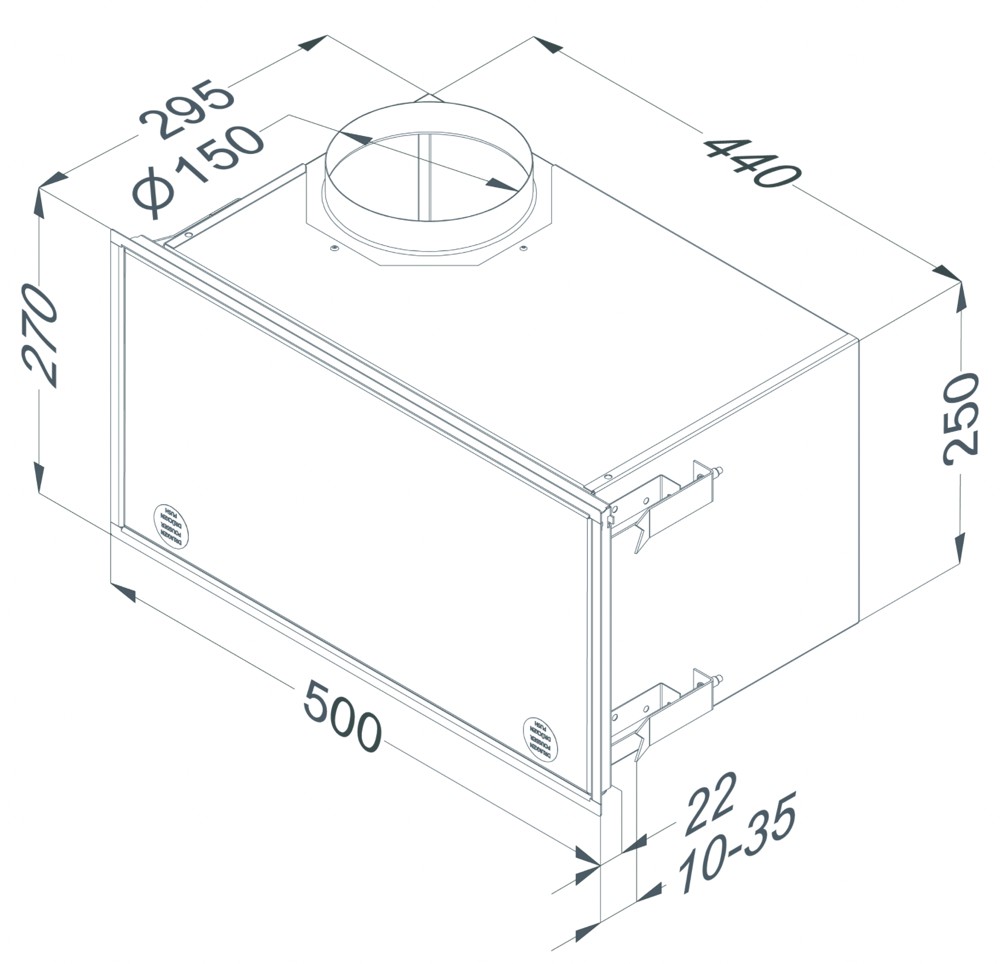 Novy Dampkap toebehoren 842400
