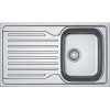 Franke Enkele spoelbak AZX 6111 - Vooraanzicht
