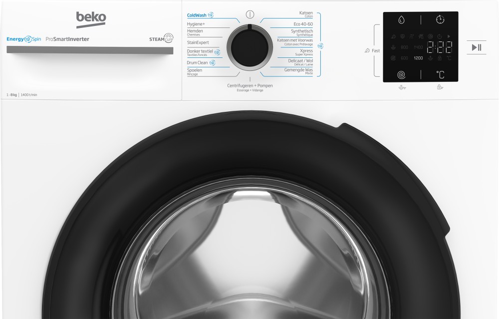 Beko Wasmachine BM 3WFT3841 W