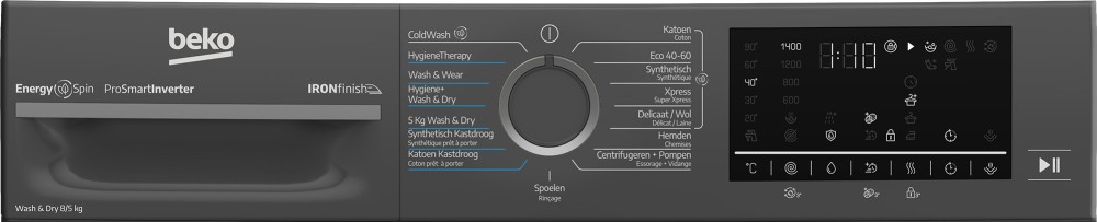 Beko Was en droog combinatie BM 5DFT4841 A