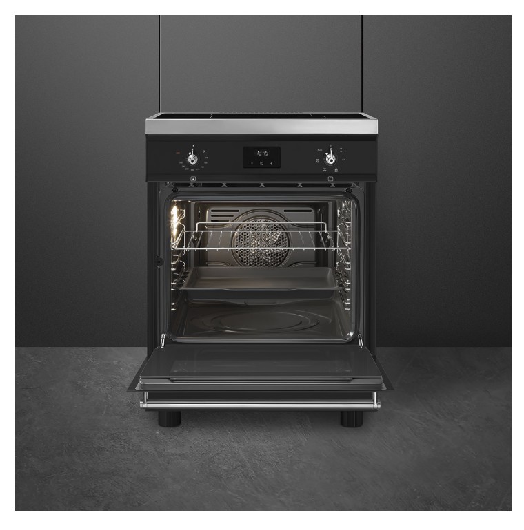 Smeg Fornuis inductie kookplaat  C 6IMMBT 2