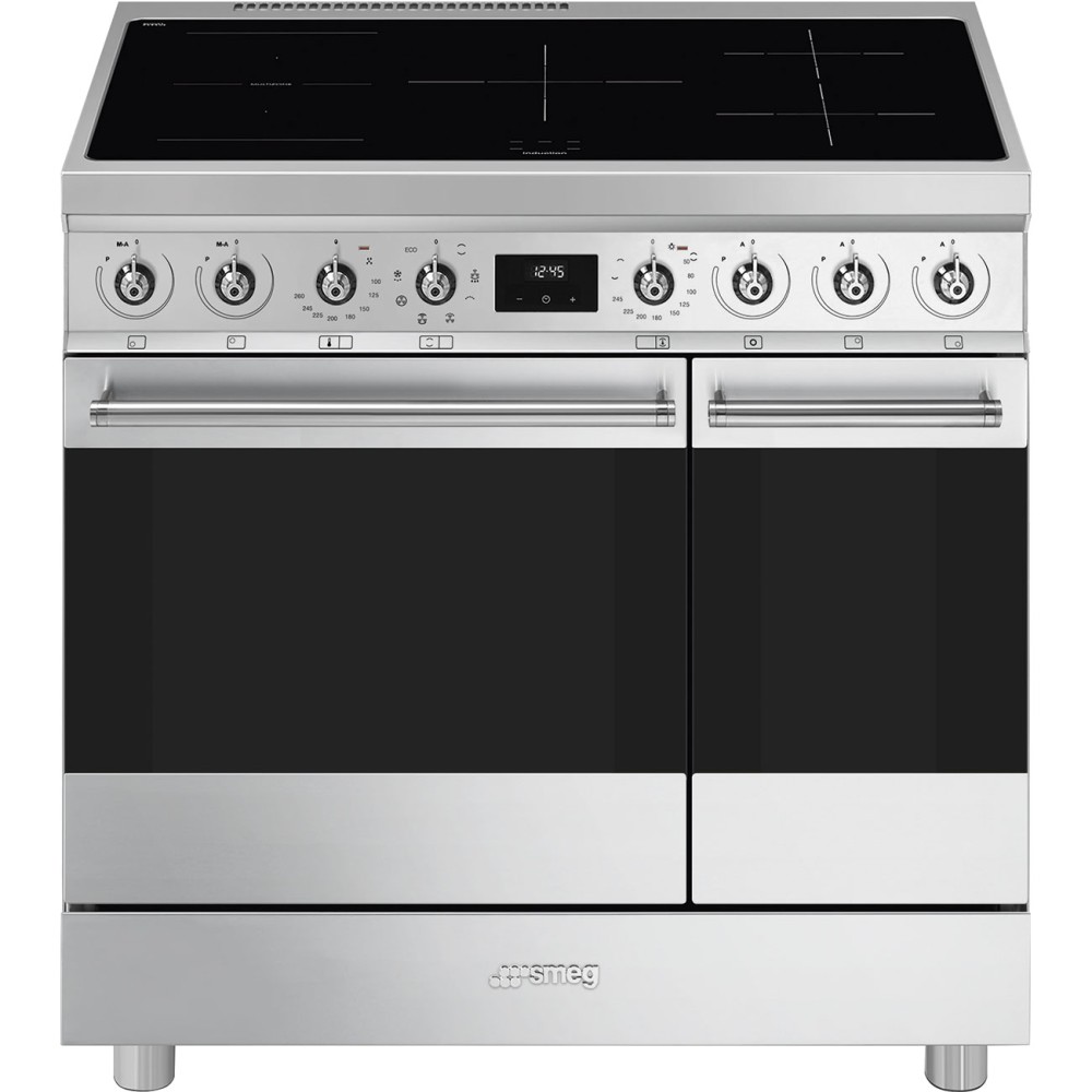 Smeg Fornuis inductie kookplaat C 92IMX 2