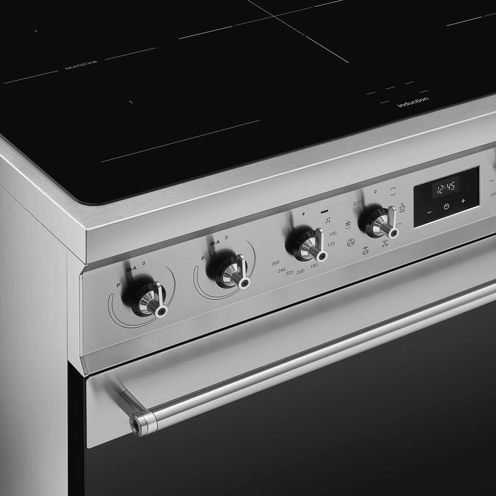Smeg Fornuis inductie kookplaat C 92IMX 2