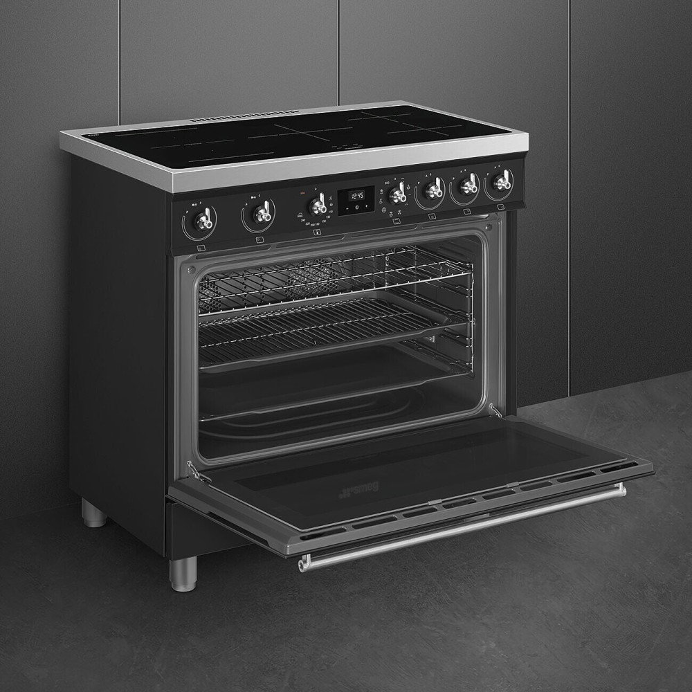 Smeg Fornuis inductie kookplaat C 9IMMB 2