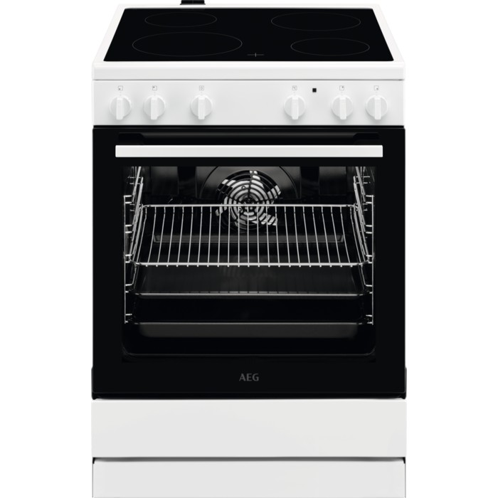 AEG Fornuis vitrokeramische kookplaat CCB 6200 ABW