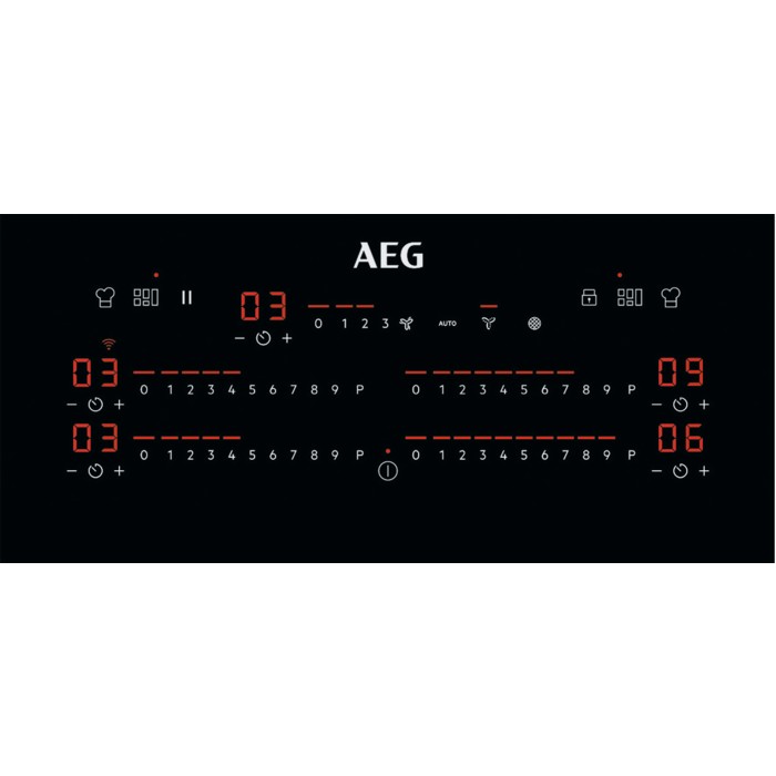 AEG Kookplaat met ingebouwde dampafzuiging CCE 84779 CB