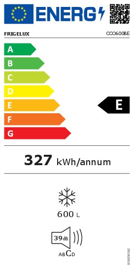 Frigelux Diepvrieskisten CCO 600 BE