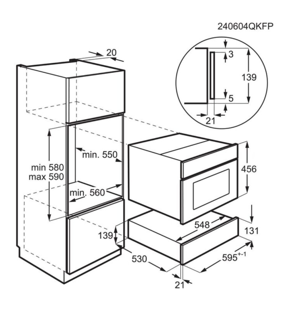 AEG Warmhoudlade CD 1100 B