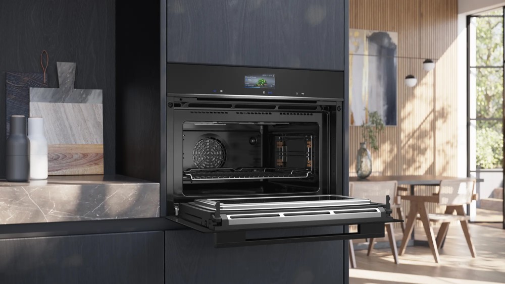 Siemens Combi : oven + microgolf CM 776G1B 1