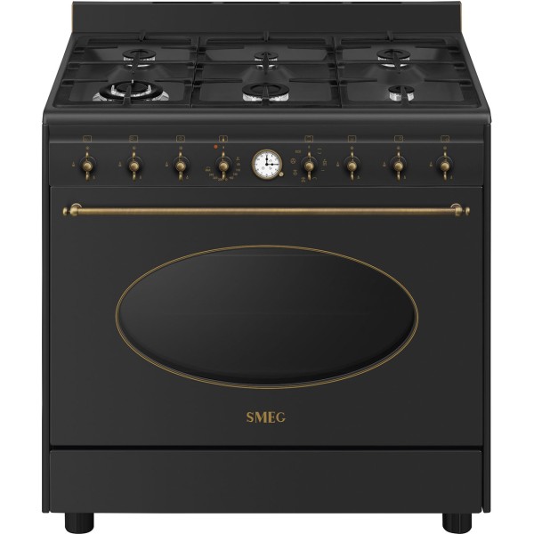 Smeg Fornuis gaskookplaat  CO 90GMAN 2
